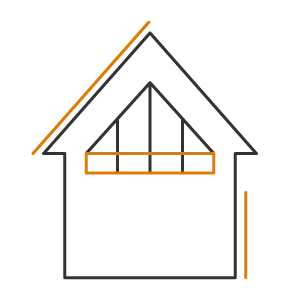 ikonka domku z balkonem - usługi - zewnętrzne prace remontowe